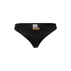 Moschino Underwear Tanga  černá / zlatá