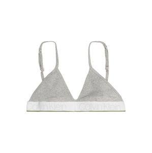 Calvin Klein Underwear Podprsenka 'TRIANGLE'  šedý melír