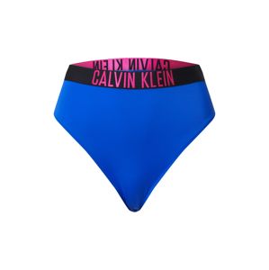 Calvin Klein Swimwear Spodní díl plavek 'HIGH WAIST CHEEKY BIKINI'  modrá
