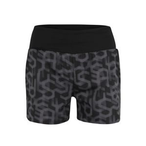 ASICS Sportovní kalhoty '3.5IN SHORT PRINT'  tmavě šedá / černá