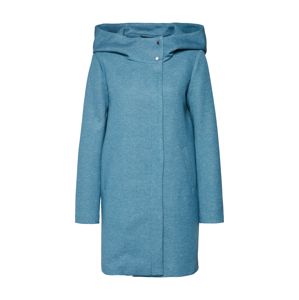 ONLY Přechodný kabát 'onlMADDIE Light Hooded Long Coat CC OTW'  nebeská modř