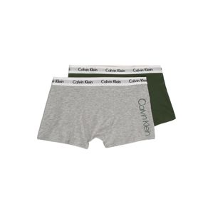 Calvin Klein Underwear Spodní prádlo '2PK TRUNKS'  světle šedá / khaki