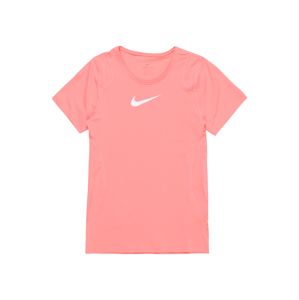 NIKE Funkční tričko  pink / bílá
