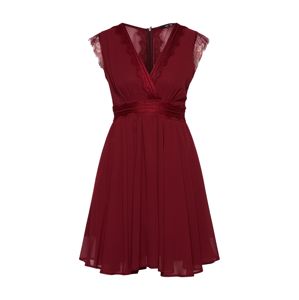 TFNC Koktejlové šaty 'PERRY MIDI'  vínově červená