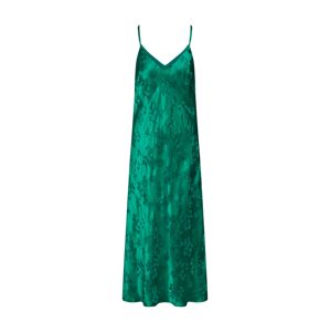 Essentiel Antwerp Koktejlové šaty 'Vegetarian long slip dress'  zelená