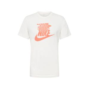 Nike Sportswear Tričko 'M NSW TEE SZNL STMT 11'  krémová / oranžová