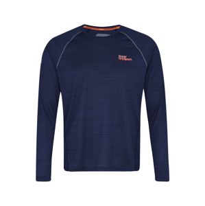Superdry Funkční tričko 'ACTIVE LOOSE MICROVENT L/S TEE'  námořnická modř