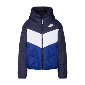 Nike Sportswear Zimní bunda  modrá / černá