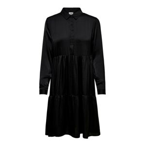 JACQUELINE de YONG Košilové šaty  černá