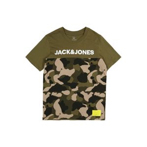Jack & Jones Junior Tričko 'JCOLUDO'  khaki
