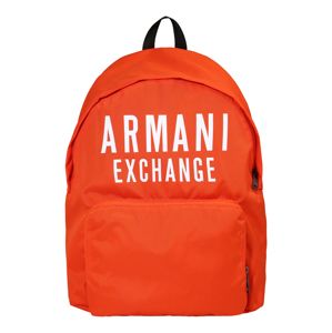 ARMANI EXCHANGE Batoh  oranžová / bílá