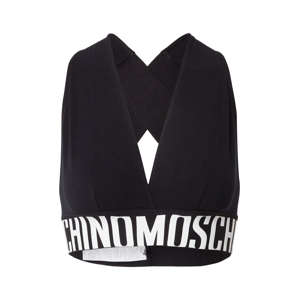 Moschino Underwear Podprsenka  černá / bílá