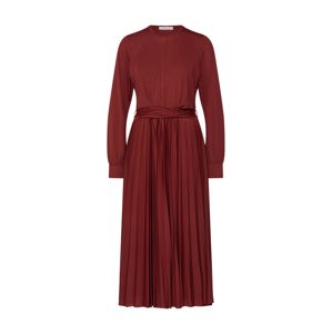 EDITED Košilové šaty 'Ravena'  hnědá / rezavě červená