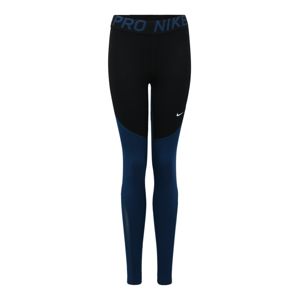 NIKE Sportovní kalhoty 'Nike Pro'  černá / tmavě modrá