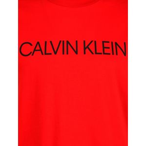 Calvin Klein Swimwear Tričko 'CREW TEE'  červená