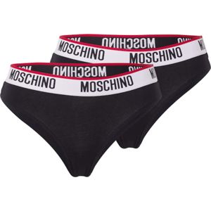 Moschino Underwear Kalhotky 'Brief'  černá / bílá / červená