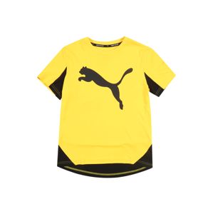 PUMA Tričko 'Active Sports Cat Graphic'  žlutá