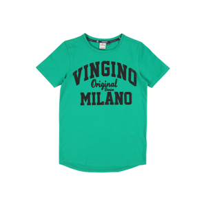 VINGINO Tričko  tmavě zelená / černá