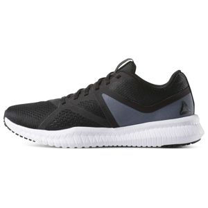 REEBOK Sportovní boty 'Flexagon Fit'  černá / bílá / chladná modrá