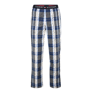Tommy Hilfiger Underwear Pyžamo dlouhé  bílá / šedá / modrá