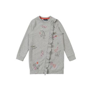 Sanetta Kidswear Šaty 'Dress'  šedý melír
