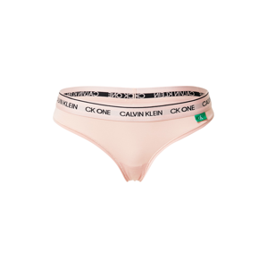 Calvin Klein Underwear Tanga  růžová / černá / světle zelená