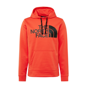 THE NORTH FACE Sportovní mikina 'Surgent'  oranžově červená / černá