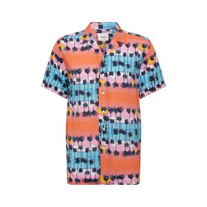 Redefined Rebel Košile 'Benjamin Shirt'  pink / modrá