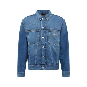 Calvin Klein Jeans Přechodná bunda  modrá džínovina