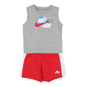 Nike Sportswear Sada  červená / šedá / bílá