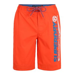 Superdry Plavecké šortky  oranžová / bílá / modrá