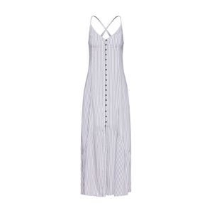 Abercrombie & Fitch Letní šaty 'CAMI PRAIRIE'  šedá / bílá