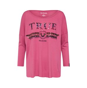 True Religion Tričko 'LS TRUCCI'  pink