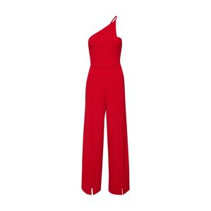 Missguided Overal 'Cut Out Detail Slit Front Trouser Jumpsuit'  červená