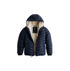 HOLLISTER Zimní bunda 'NARROW CHANNEL WEBEX HW COZY'  námořnická modř