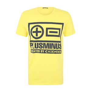 CHIEMSEE Funkční tričko  žlutá / černá