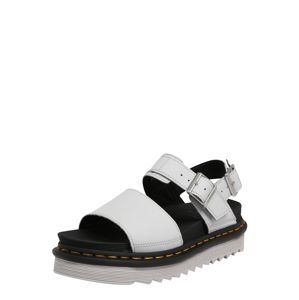 Dr. Martens Páskové sandály 'Voss'  světle šedá / bílá