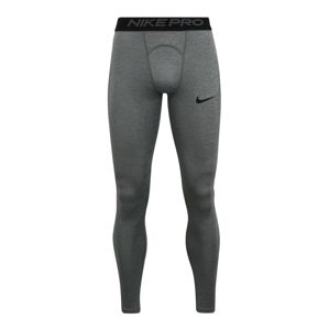 NIKE Sportovní kalhoty 'Pro'  šedá / černá
