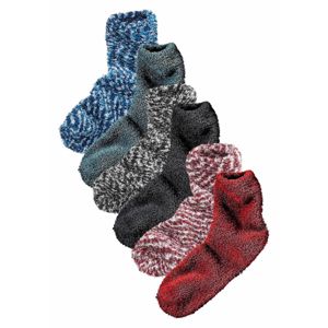 LAVANA Ponožky  červená / modrá / šedá