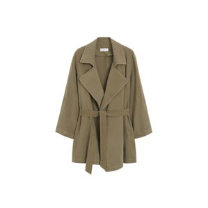 MANGO Přechodný kabát 'Guardapo'  khaki
