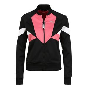 PUMA Sportovní bunda  pink / černá