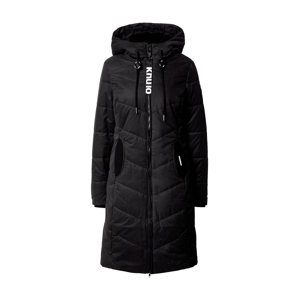 khujo Zimní kabát 'Aribay'  černá / bílá