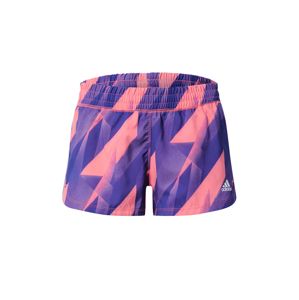 ADIDAS PERFORMANCE Sportovní kalhoty  modrá / pink