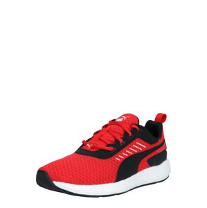 PUMA Sportovní boty  červená / černá