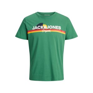 JACK & JONES Tričko  zelená