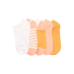Cotton On Ponožky  pastelově růžová / bílá / oranžová