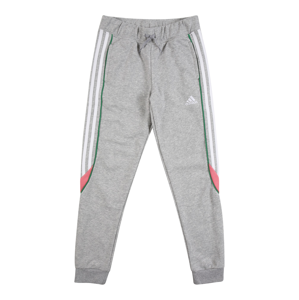 ADIDAS PERFORMANCE Sportovní kalhoty 'Bold'  šedý melír / bílá / zelená / melounová