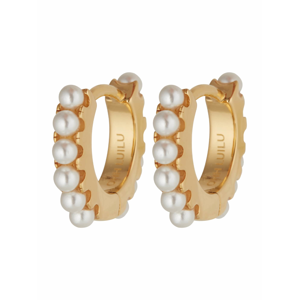 OHH LUILU Náušnice 'Pearl Earrings'  perlově bílá / zlatá