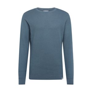 NOWADAYS Svetr 'Basket Stitch Sweater'  modrá