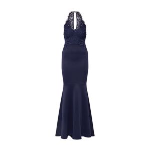 Lipsy Společenské šaty 'REPEAT AC AUG APPLIQUE MAXI DRESS'  námořnická modř